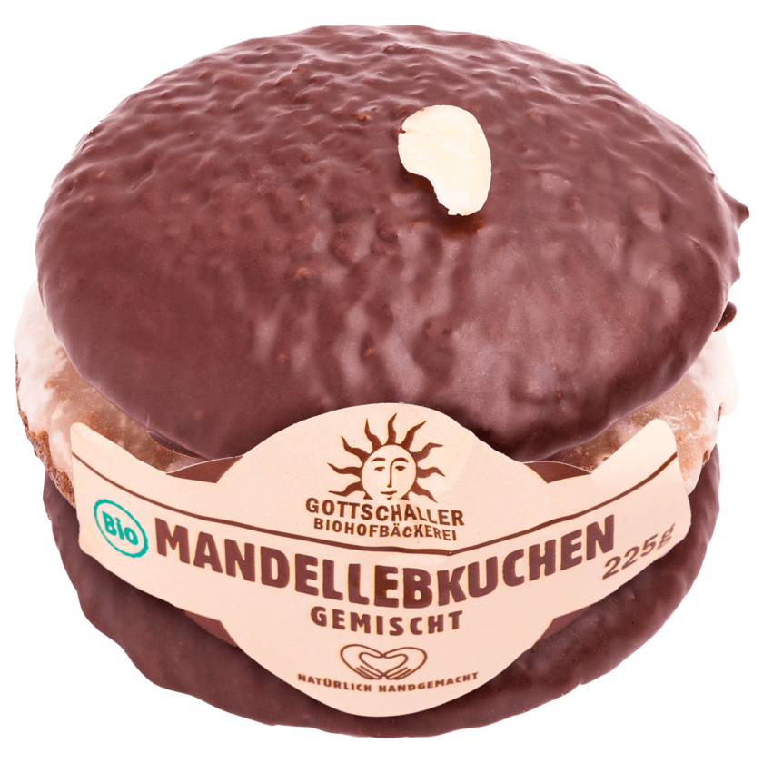 Gottschaller Biohofbäckerei Bio Mandellebkuchen gemischt 225g
